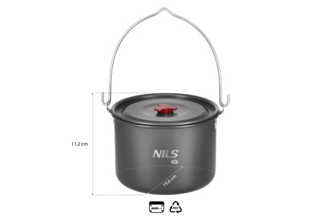 GARNEK TURYSTYCZNY Z POKRYWKĄ 4 L NC17117 /NILS CAMP GARNEK TURYSTYCZNY Z POKRYWKĄ 4 L NC17117 /NILS CAMP