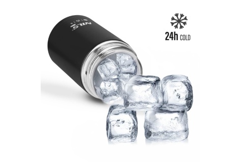 TERMOS OBIADOWY 1000ML CZARNY NC3802 /NILS CAMP