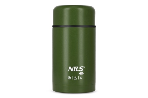 TERMOS OBIADOWY 1000ML ZIELONY NC3802 /NILS CAMP