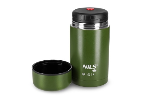 TERMOS OBIADOWY 1000ML ZIELONY NC3802 /NILS CAMP