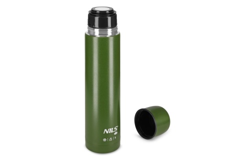 TERMOS TURYSTYCZNY 1000 ML ZIELONY NC3804 /NILS CAMP