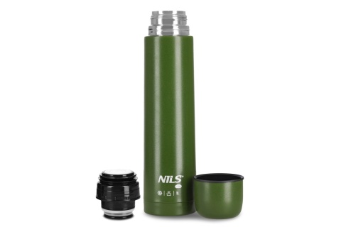TERMOS TURYSTYCZNY 1000 ML ZIELONY NC3804 /NILS CAMP