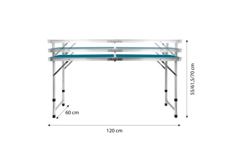 STÓŁ KEMPINGOWY NIEBIESKI NC1605 /NILS CAMP