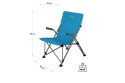 KRZESŁO TURYSTYCZNE NIEBIESKIE NC3704 /NILS CAMP
