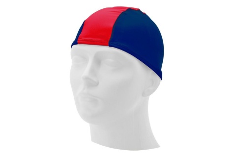 CZEPEK PŁYWACKI LYCRA ROZMIAR:2 - GRANATOWO-CZERWONY /ALLTOSWIM