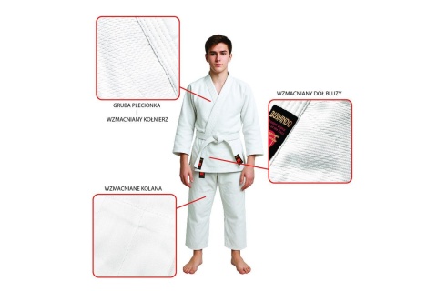 STRÓJ DO JUDO BUSHINDO 6/190CM /BUSHINDO