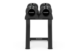 HANTLE REGULOWANE ZE STOJAKIEM ZESTAW 2 X 23 KG STRONGLOCK 8.0 /HAMMER