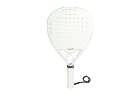 RAKIETA PADEL FUSION PRO - BIAŁO-SREBRNA /VIRTUFIT