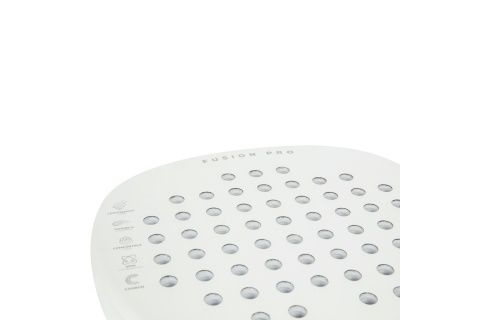 RAKIETA PADEL FUSION PRO - BIAŁO-SREBRNA /VIRTUFIT