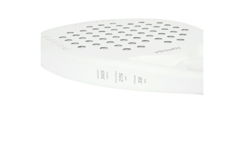 RAKIETA PADEL FUSION PRO - BIAŁO-SREBRNA /VIRTUFIT