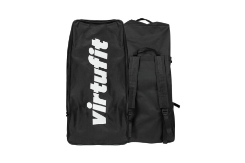 DESKA SUP POMARAŃCZOWA - Z ŻAGLEM WIATROWYM I AKCESORIAMI - SURFER 305 /VIRTUFIT