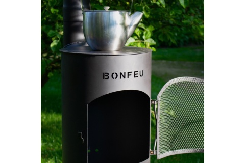 KOMINEK OGRODOWY BONGIANO LP CZARNY /BONFEU