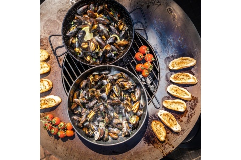 PALENISKO OGRODOWE BONBIZA XL OPEN RDZAWE /BONFEU