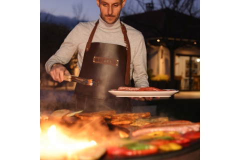 PALENISKO OGRODOWE BONBIZA XL OPEN RDZAWE /BONFEU