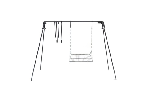 STALOWY STOJAK NAD OGNISKO /BONFEU