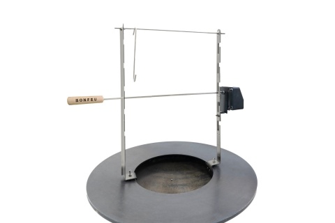 STELAŻ Z ROŻNEM DO PLANCHY /BONFEU