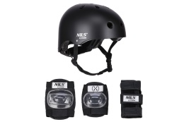 KASK Z OCHRANIACZAMI ZESTAW ROZM. S /NILS EXTREME