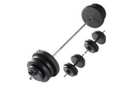 SZTANGA + HANTLE REGULOWANE ZESTAW 60,5 KG /VIRTUFIT