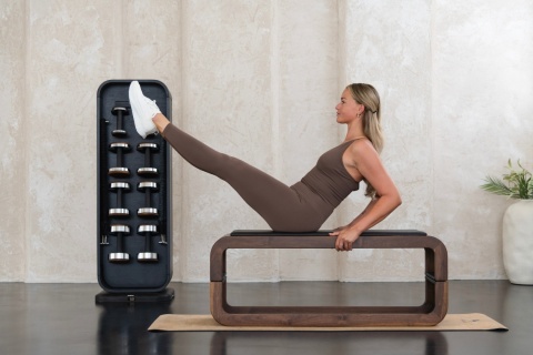 WIEŻA TRENINGOWA STEPTOWER WALNUT ORZECH /NOHRD