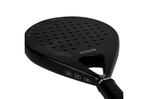 RAKIETA PADEL CONTROL - CZARNO-SZARA /VIRTUFIT