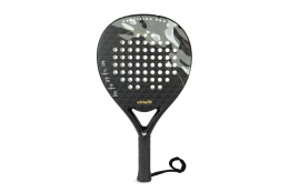 RAKIETA PADEL PRECISION PRO - CZARNO-ZŁOTA /VIRTUFIT