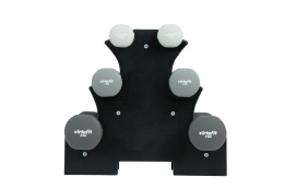 ZESTAW HANTLI NEOPRENOWYCH ZE STOJAKIEM 7 KG /VIRTUFIT