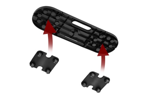 DESKA DO ĆWICZEŃ WIELOFUNKCYJNA POMPKI MIĘŚNE BRZUCHA I Z LINKAMI 3W1 DBP02 /HMS