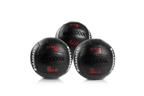 PIŁKA LEKARSKA WALL BALL 6 KG /HAMMER