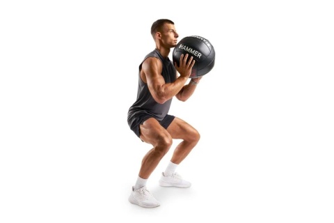 PIŁKA LEKARSKA WALL BALL 6 KG /HAMMER